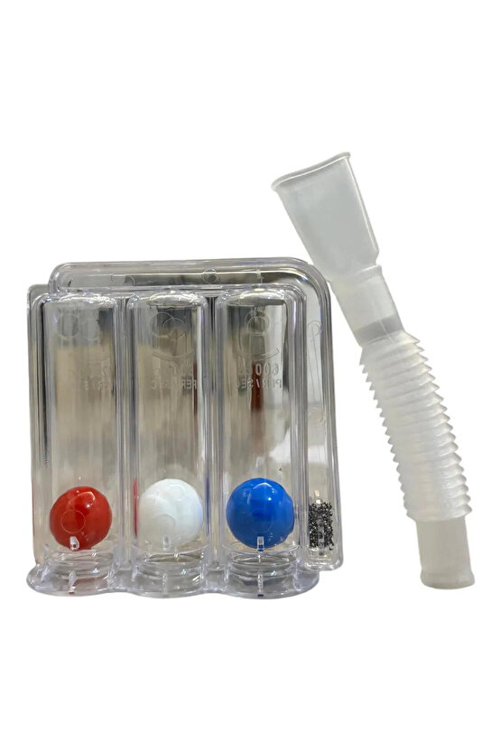 Medikal Triflo Solunum Egzersiz Cihazı