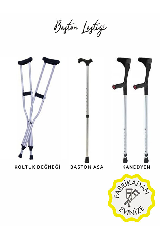 Baston Lastiği Kaymaz Lastik 4 Adet