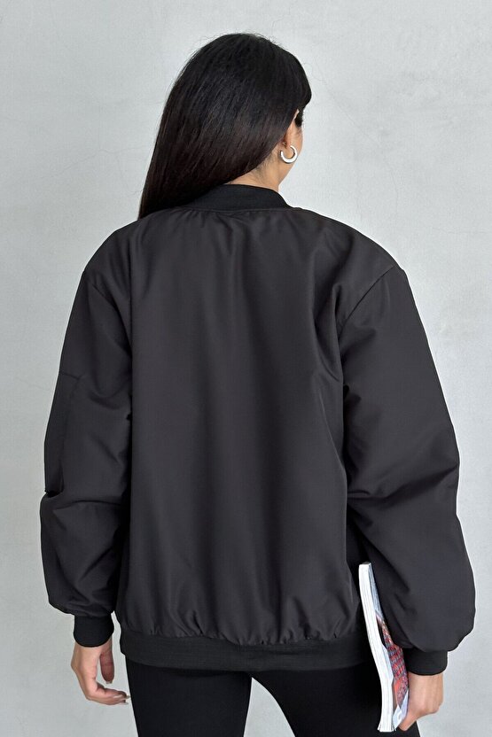 Unisex Bomber Kolej Ceket