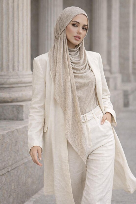 Vizon Melanj Bandana Bone Şal