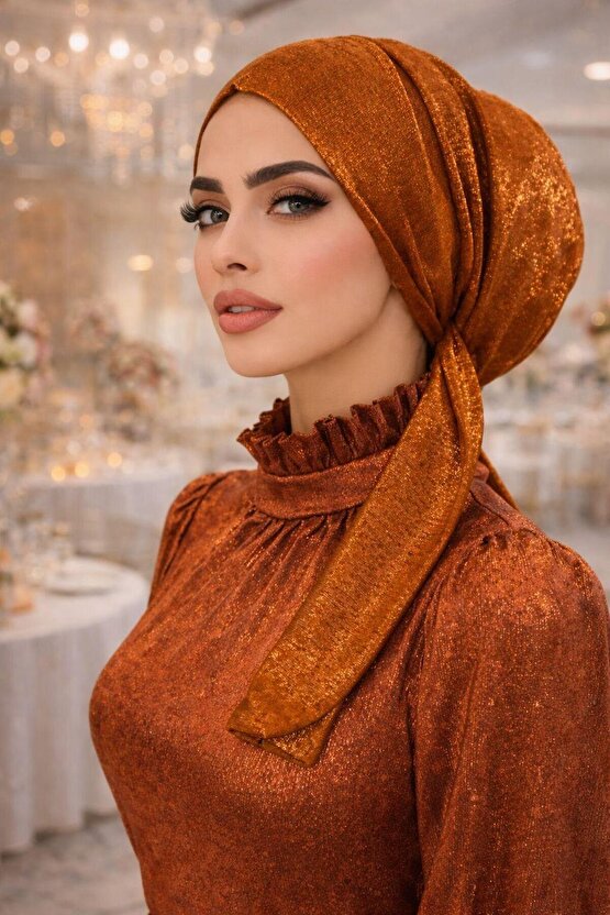 Taba Abiye Eşarp Bone