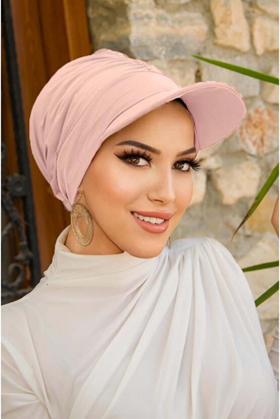 Uçuk Pudra Havuz - Deniz Şapkası  Mayo Üstüne Kullanılabilir