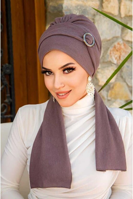 Vizon Toka Detaylı Atkılı Bone