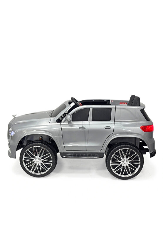 Boss GT Gri Uzaktan Kumandalı 4X2 12 Volt Akülü Araba - RC Maybach Akülü Araba