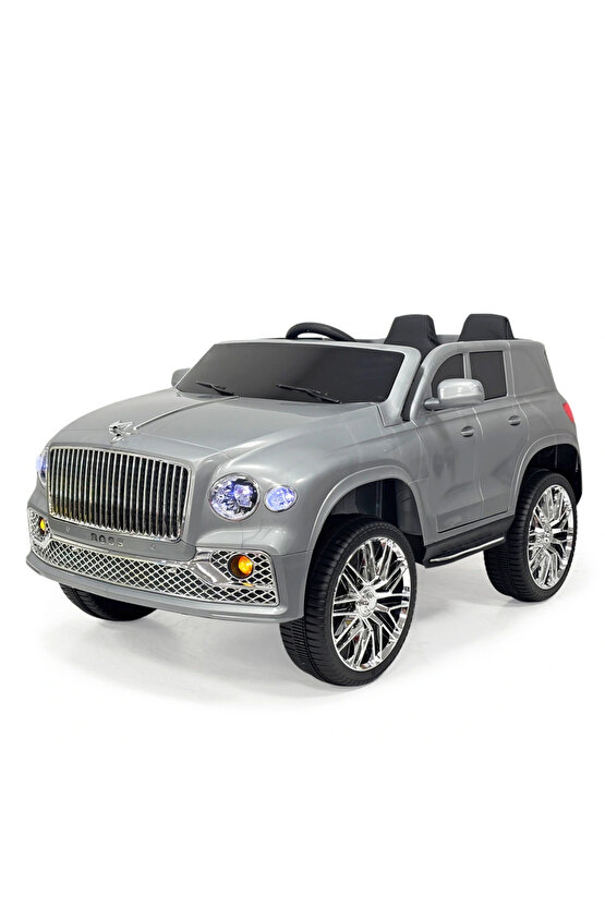 Boss GT Gri Uzaktan Kumandalı 4X2 12 Volt Akülü Araba - RC Maybach Akülü Araba