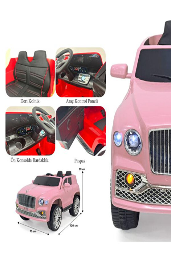 Akar GT Boss (Bentley) Uzaktan Kumandalı 4X2 12 VOLT Akülü Araba!