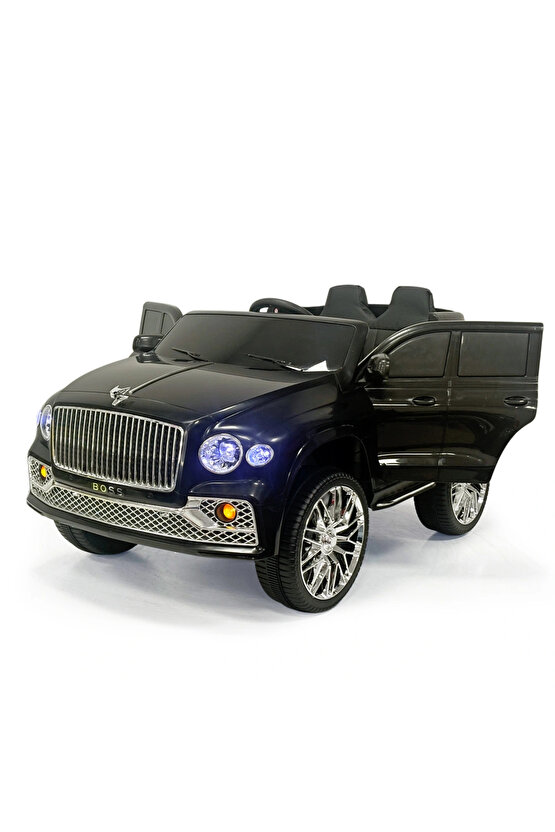 Boss GT Siyah Uzaktan Kumandalı 4X2 12 Volt Akülü Araba - RC Maybach Akülü Araba