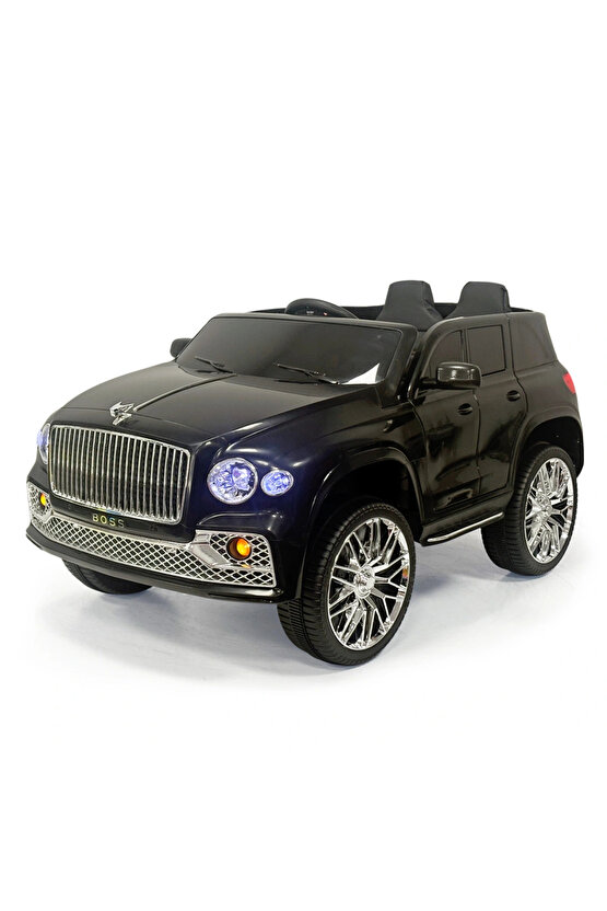 Boss GT Siyah Uzaktan Kumandalı 4X2 12 Volt Akülü Araba - RC Maybach Akülü Araba