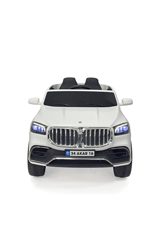 Bold GT Beyaz Uzaktan Kumandalı 4X2 12 Volt Akülü Araba - RC BMW Akülü Araba BMW Akülü Araç