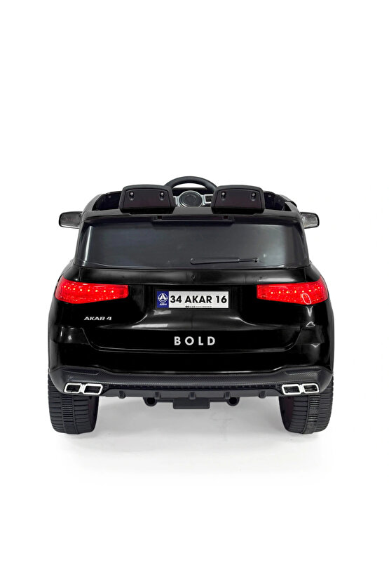 Bold GT Siyah Uzaktan Kumandalı 4X2 12 Volt Akülü Araba - RC BMW Akülü Araba BMW Akülü Araç