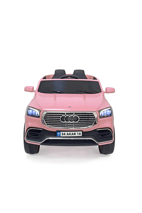 Admire GT Pembe Uzaktan Kumandalı 4X2 12 Volt Akülü Araba - RC Audi Akülü Araba Audi Akülü Araç