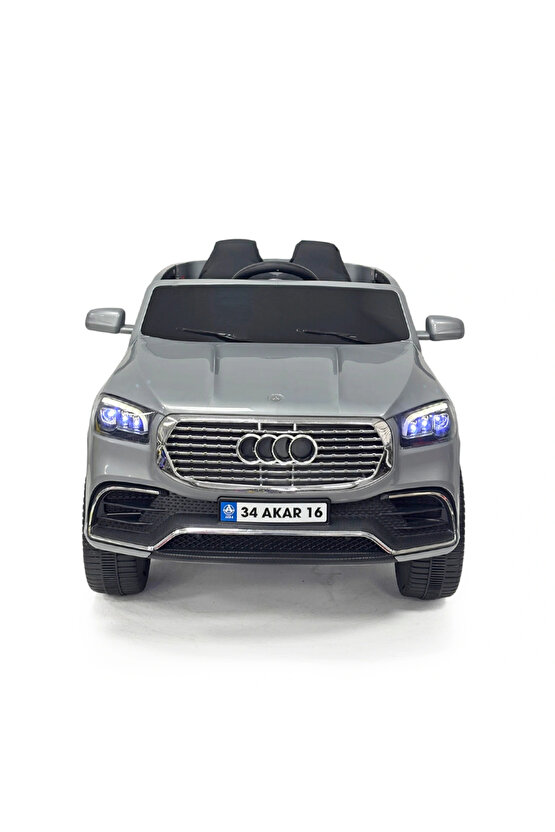 Admire GT Gri Uzaktan Kumandalı 4X2 12 Volt Akülü Araba - RC Audi Akülü Araba Audi Akülü Araç