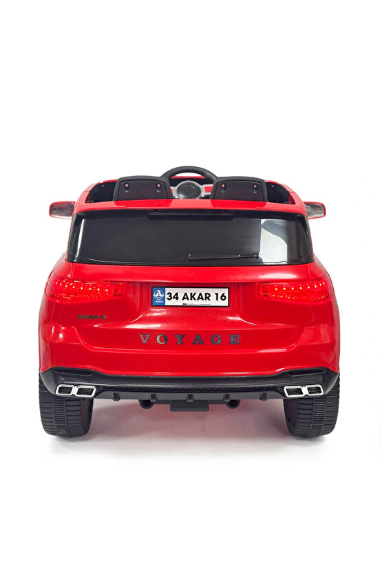 Voyage GT Kırmızı Uzaktan Kumandalı 4X2 12 Volt Akülü Araba - RC Volvo Akülü Araba Volvo Akülü Araç