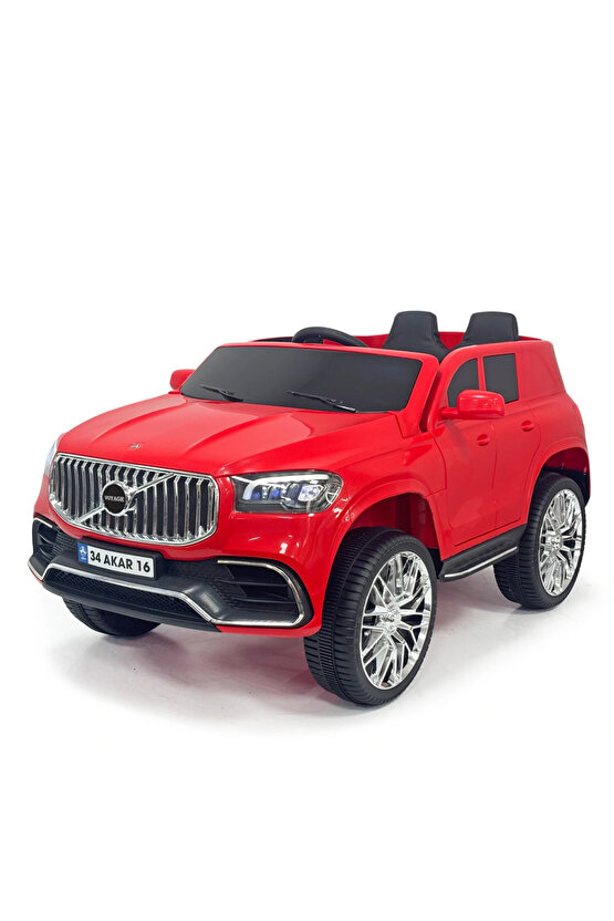 Voyage GT Kırmızı Uzaktan Kumandalı 4X2 12 Volt Akülü Araba - RC Volvo Akülü Araba Volvo Akülü Araç