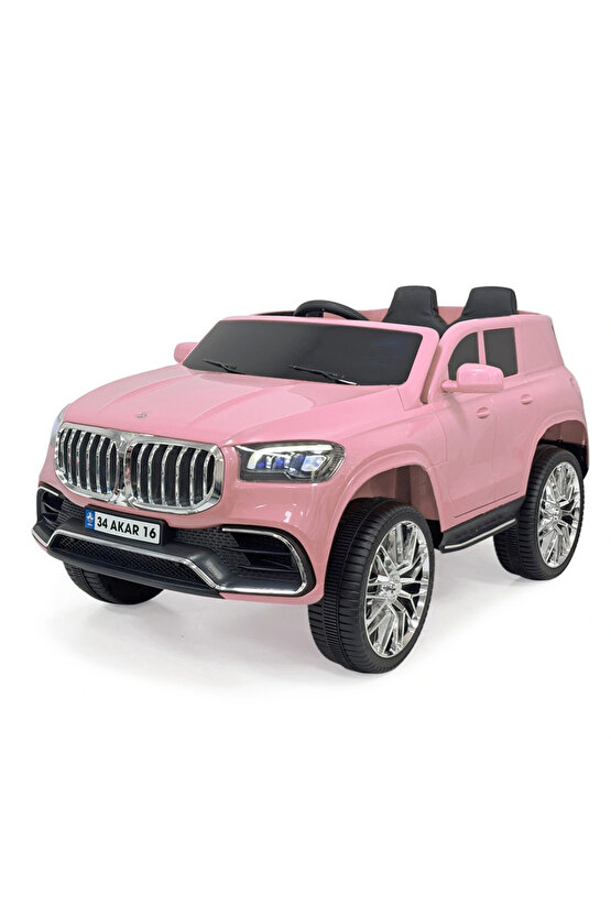 Bold GT Pembe Uzaktan Kumandalı 4X2 12 Volt Akülü Araba - RC BMW Akülü Araba BMW Akülü Araç