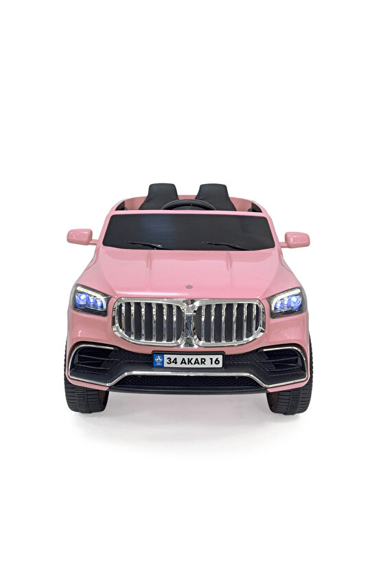 Bold GT Pembe Uzaktan Kumandalı 4X2 12 Volt Akülü Araba - RC BMW Akülü Araba BMW Akülü Araç