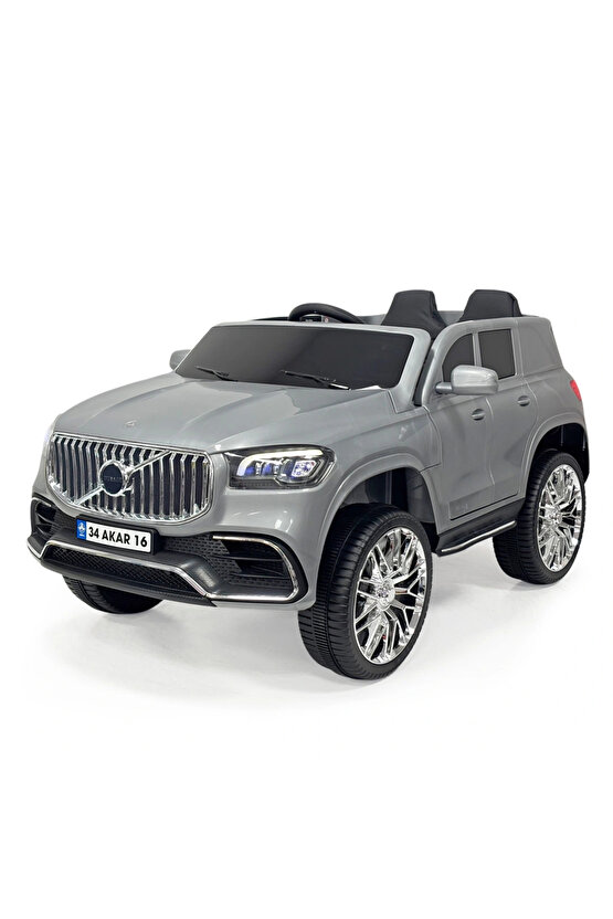 Voyage GT Gri Uzaktan Kumandalı 4X2 12 Volt Akülü Araba - RC Volvo Akülü Araba Volvo Akülü Araç