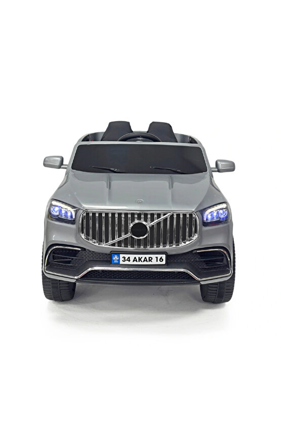 Voyage GT Gri Uzaktan Kumandalı 4X2 12 Volt Akülü Araba - RC Volvo Akülü Araba Volvo Akülü Araç