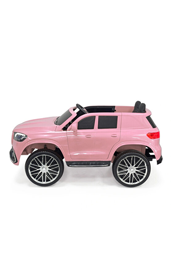 Voyage GT Pembe Uzaktan Kumandalı 4X2 12 Volt Akülü Araba - RC Volvo Akülü Araba Volvo Akülü Araç