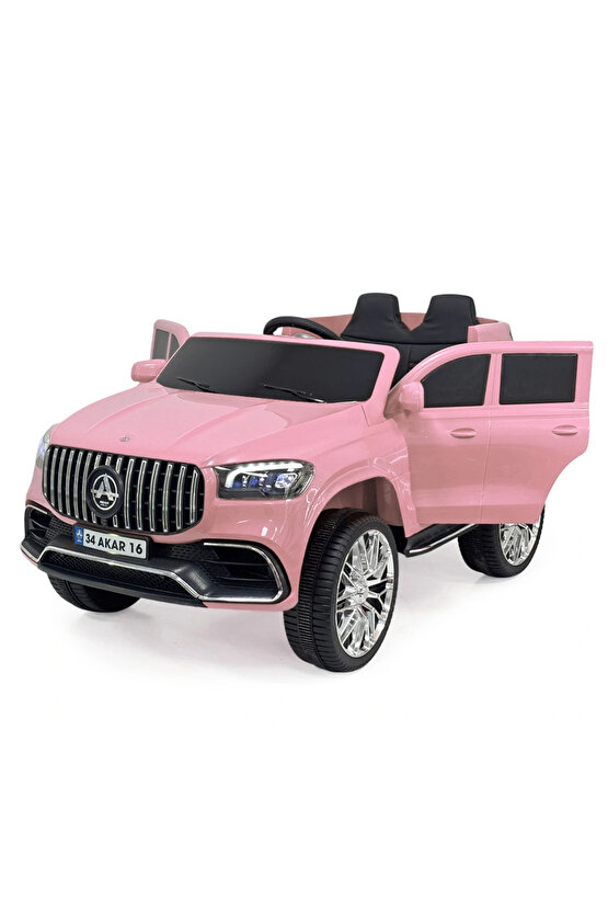 Miracle GT Pembe Uzaktan Kumandalı 4X2 12 Volt Akülü Araba - RC Mercedes Akülü Araba