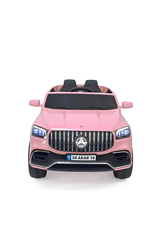 Miracle GT Pembe Uzaktan Kumandalı 4X2 12 Volt Akülü Araba - RC Mercedes Akülü Araba