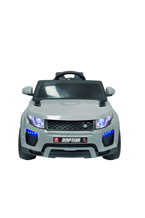 Raptor GT Gri Uzaktan Kumandalı 4X2 12 Volt Akülü Araba - RC Land Rover Akülü Araba Range Rover