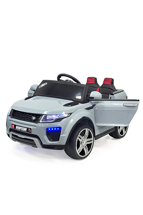 Raptor GT Gri Uzaktan Kumandalı 4X2 12 Volt Akülü Araba - RC Land Rover Akülü Araba Range Rover