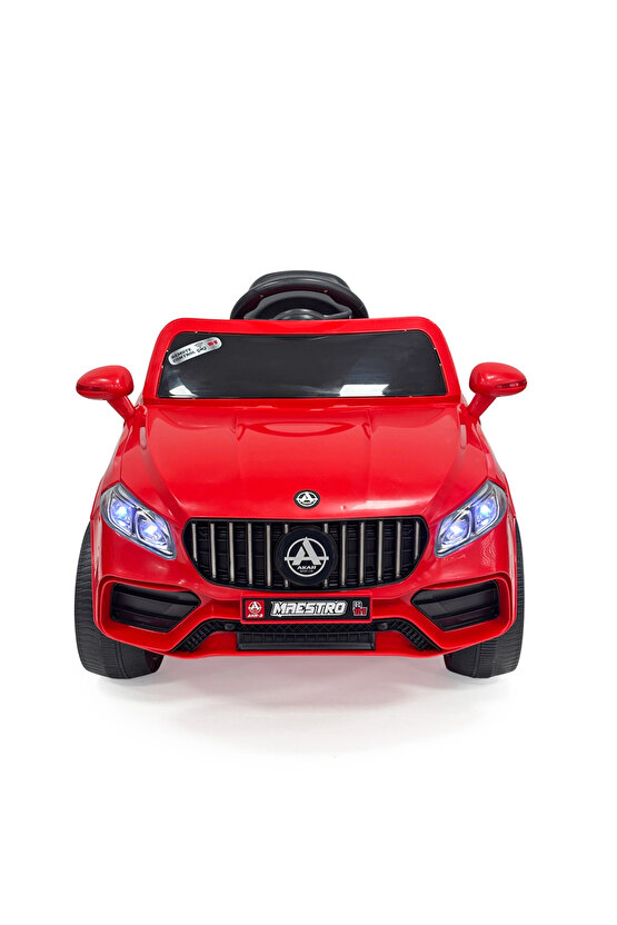 Maestro GT Kırmızı Uzaktan Kumandalı 4X2 12 Volt Akülü Araba - RC Mercedes Akülü Araba