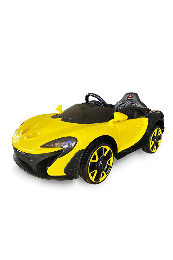 Quantum GT Sarı Uzaktan Kumandalı 4X2 12 Volt Akülü Araba - RC McLaren Akülü Araba