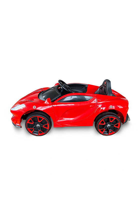 Favori GT Kırmızı Uzaktan Kumandalı 4X2 12 Volt Akülü Araba - RC Ferrari Akülü Araba