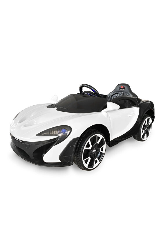 Quantum GT Beyaz Uzaktan Kumandalı 4X2 12 Volt Akülü Araba - RC McLaren Akülü Araba