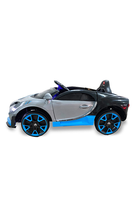Style GT Gri Uzaktan Kumandalı 4X2 12 Volt Akülü Araba - RC Bugatti Divo Akülü Araba