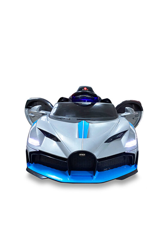 Style GT Gri Uzaktan Kumandalı 4X2 12 Volt Akülü Araba - RC Bugatti Divo Akülü Araba