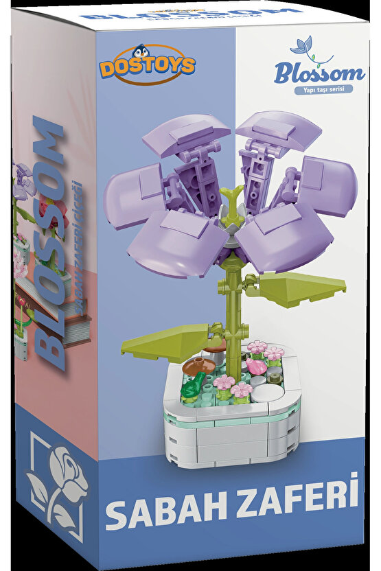 Mikro Blok Sabah Zaferi Çiçek Lego - Lego Setleri Mini Lego - Çiçek Lego - Blossom Çiçek Lego