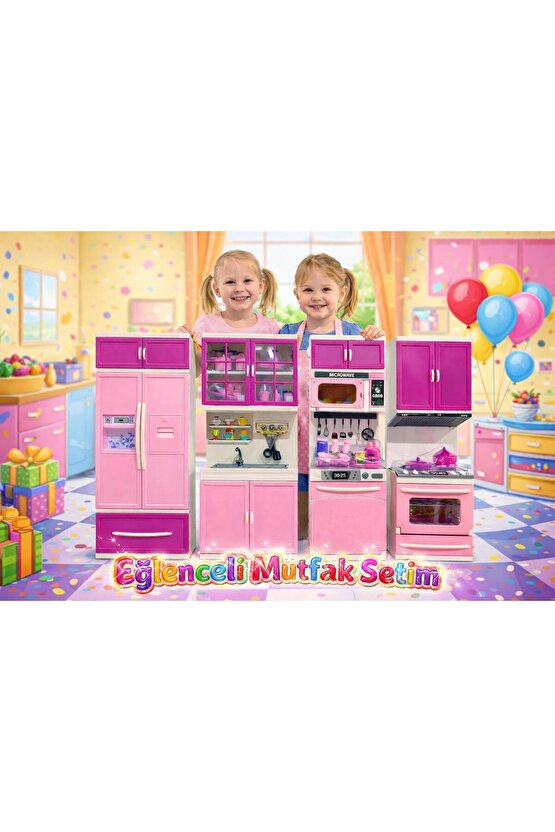 Oyuncak Fırın, Buzdolabı Çamaşır Makinası, Buzdolabı , Kız Çocuk Oyuncağı
