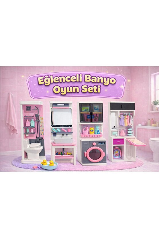 Eğlenceli Banyo Setim, Kız Çocuk oyuncağı
