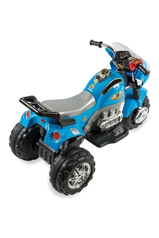 ALIS TOYS 404 AKULU TURBO GO-WAY 12 VOLT MP3 MOTOSIKLET MAVI 12 VOLT