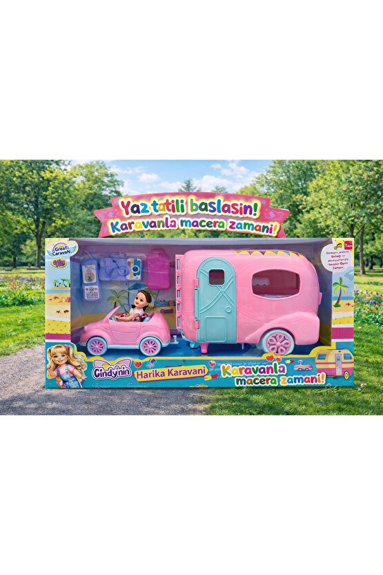 Cindynin Harika Karavanı Oyuncak Seti, Kız Çocuk Oyuncağı