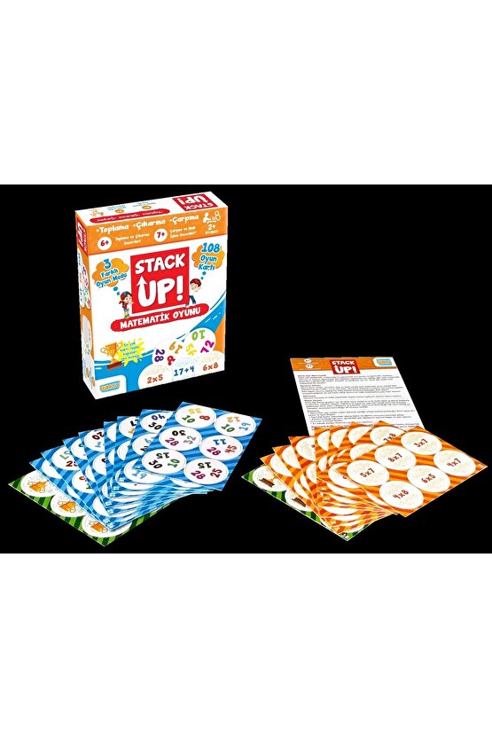Stack Up Matematik Öğreniyorum! - Matematik Aktivite Oyunu - Matematik Kelime Oyunu - Akıl Oyunu Zek