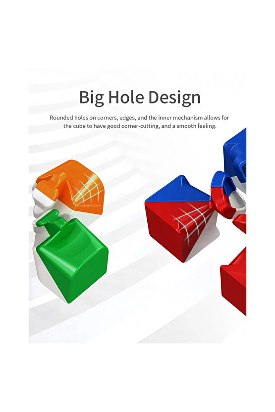 Orijinal MoYu Meilong 3x3 Manyetik Küp 3M - Moyu Speed Cube - Moyu 3x3 Zeka Küpü - Zeka Küpü - Magne