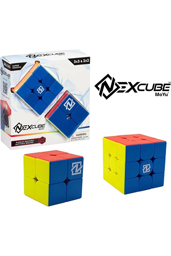 Orijinal NexCube 2x2 ve 3x3 Classic Küp - Nexcube Speed Cube - NexCube 2x2 ve 3x3 Classic Zeka Küpü