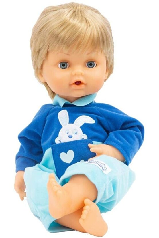 Çok Hastayım | 42 cm Hasta Et Bebek + Doktor Aksesuar Seti | Yanakları Kızaran Bebek