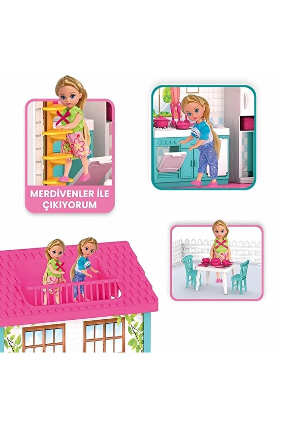 Milanın Okyanus Evi - Ev Oyuncak - Milanın Okyanus Ev Seti - Barbie Ev Seti - Rüya Evi - Oyun Evi