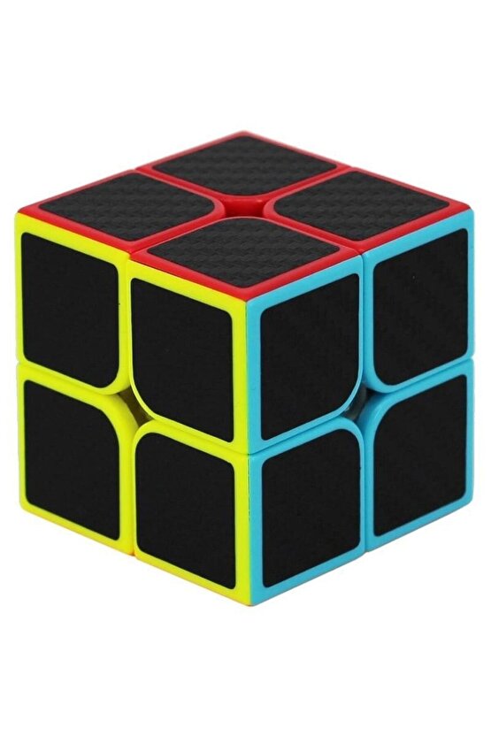 Orijinal Qiyi 2 X 2 Fiber Karbon Küp - Qiyi Fiber Karbon Zeka Küpü - Lisanslı 2 X 2 Zeka Küpü