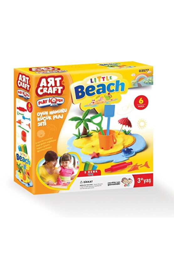 Plaj Oyun Hamuru Seti (150 Gr.) - Oyun Hamuru Seti - Hamur Setleri - Hamur Kalıpları
