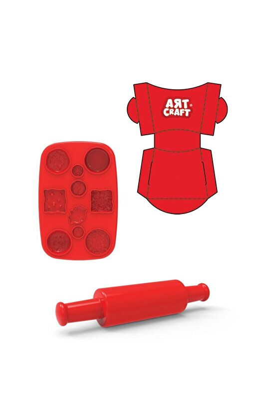 Hamburger Oyun Hamuru Seti (150 Gr.) - Oyun Hamuru Seti - Hamur Setleri - Hamur Kalıpları