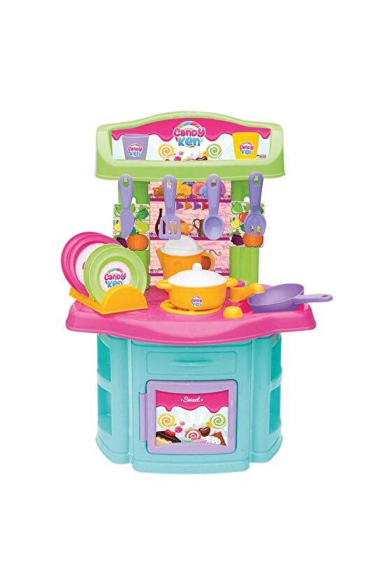 Candy & Ken Şef Mutfak Set - Mutfak Setleri - Ev Oyuncak Setleri