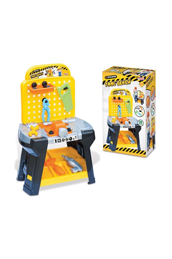Teknik Tamir Seti Çocuk Oyuncak Tamir Tezgahı-1702