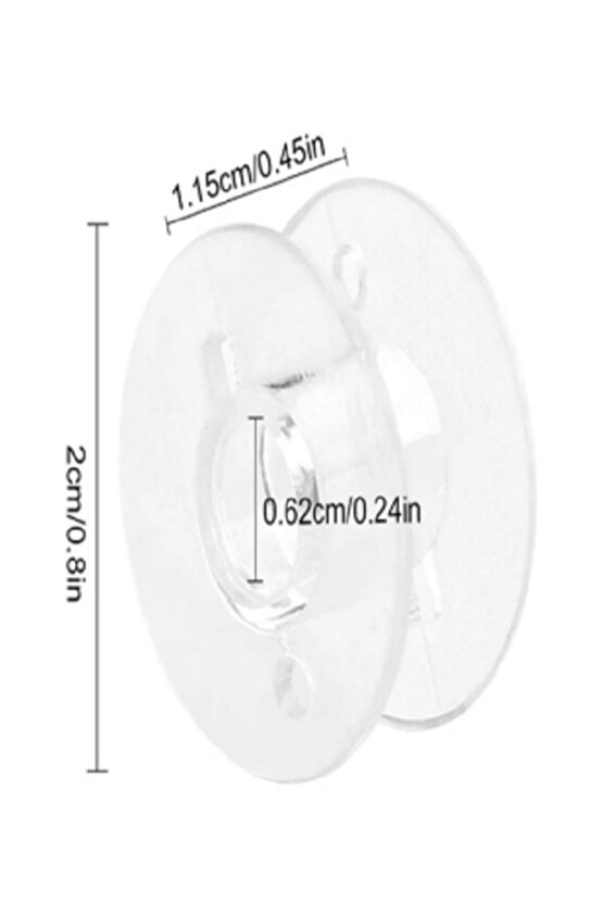 Zetina Uyumlu  Janome Bernina Bilumum Ev Tipi Dikiş Makinesi Masurası 10 Adet