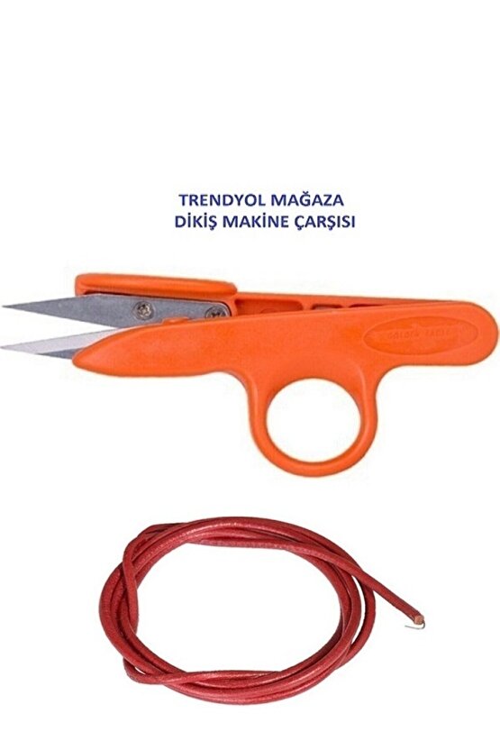 Dikiş Makine Çarşısı Singer Beko Zetina Iplik Temizleme Makası Ve Uzun Makine Ayak Kayışı